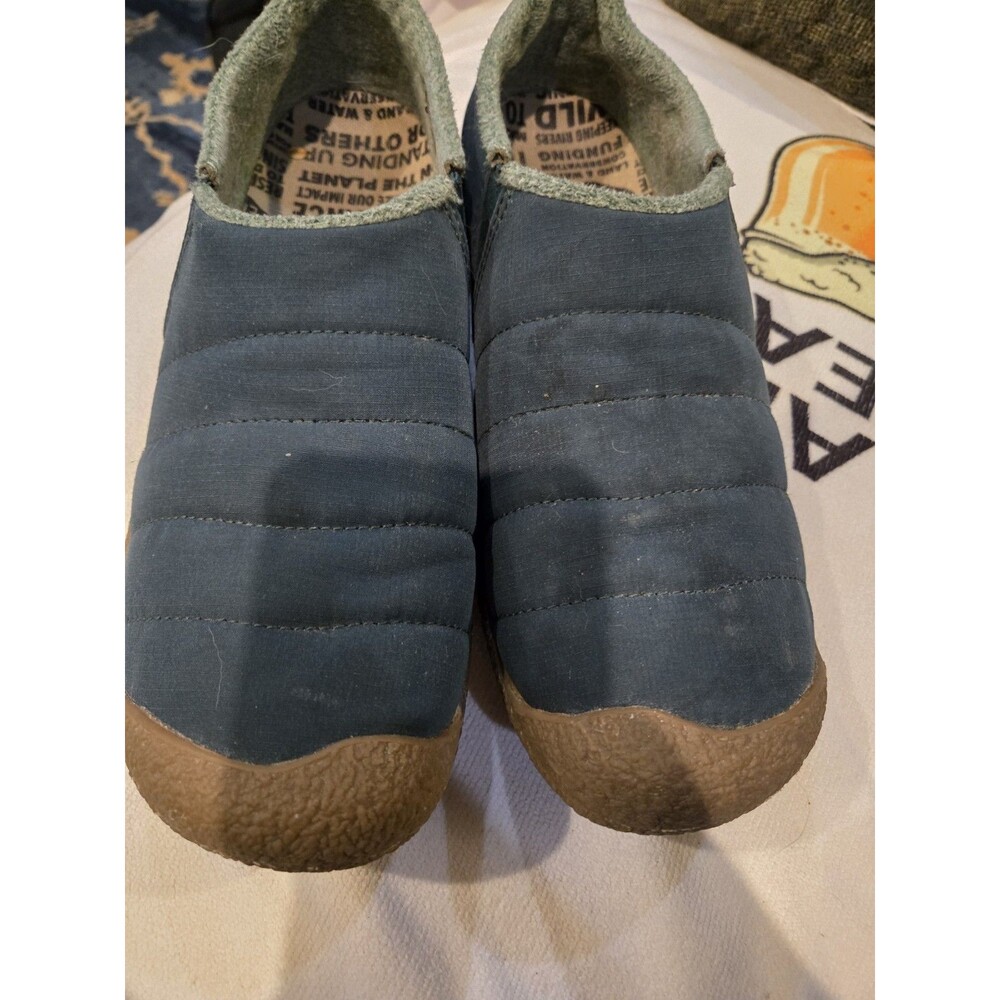 KEEN Howser II slippers Quilted Slip-On Indoor/Blue Size 11M